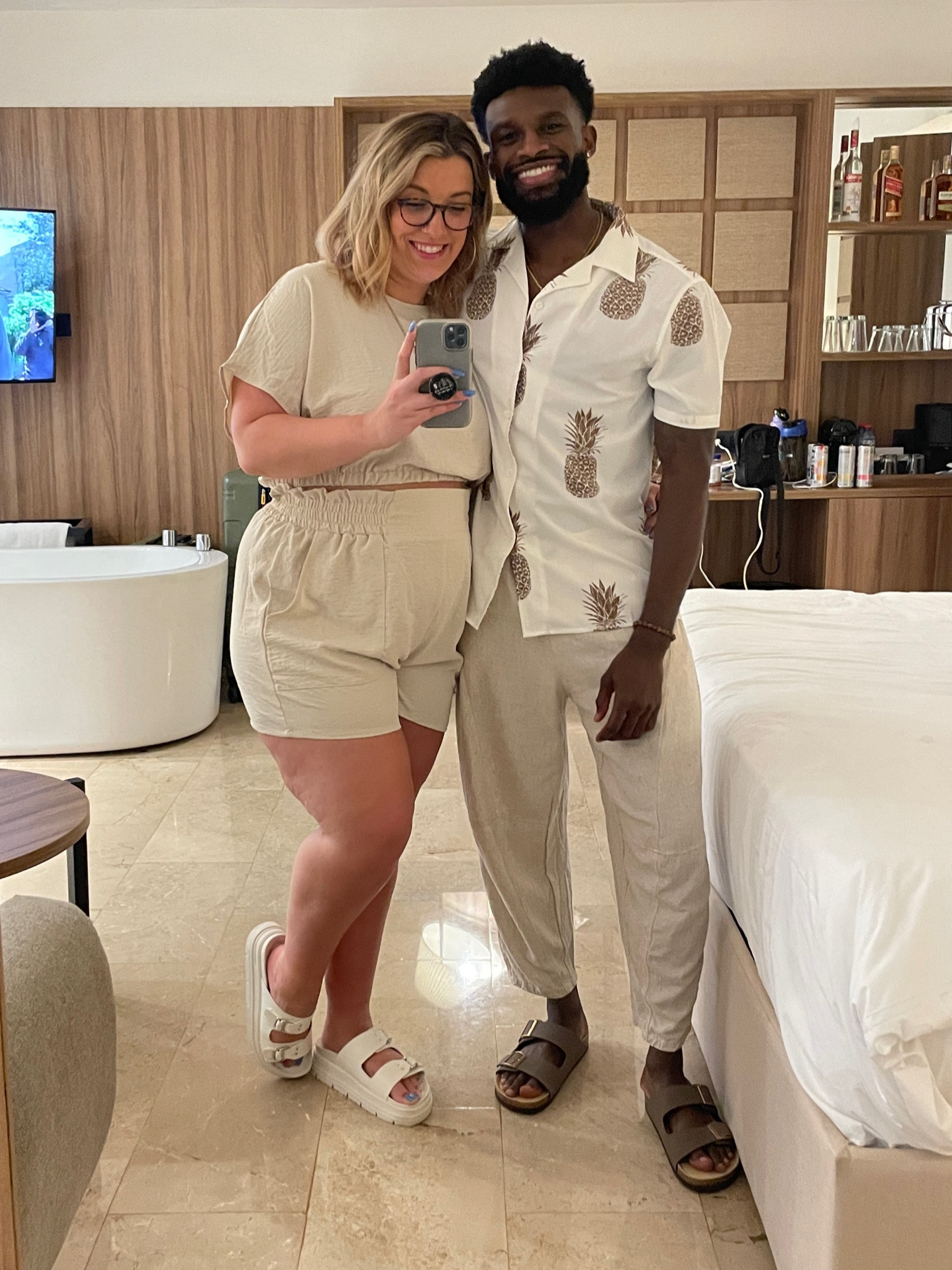 Vacation ✈️ resort days 

I wasn’t able to find the exact match of my sandals but close options!

#LTKtravel #LTKmidsize #LTKmens