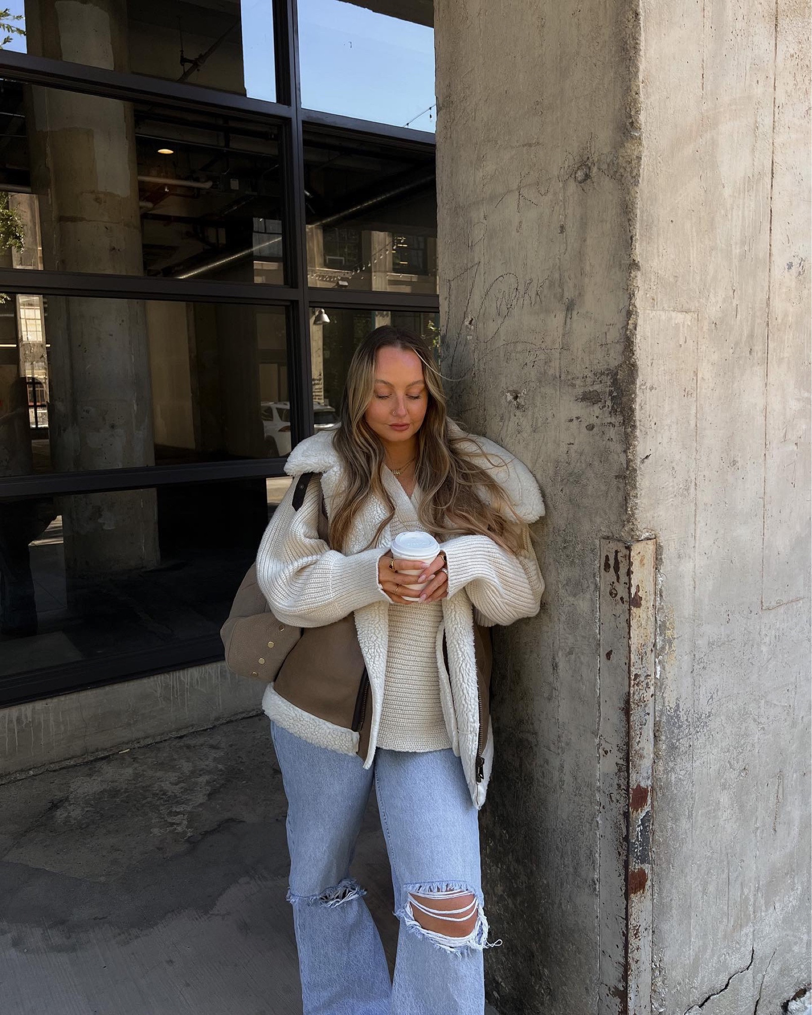 The perfect fall outfit!
Zara Sherpa vest 2969/256
Zara jeans 8197/227
Linked similar!!
Princess Polly oversized knit sweater - L/XL
bag - Hammitt LA

#LTKCyberweek #LTKHoliday #LTKSeasonal
