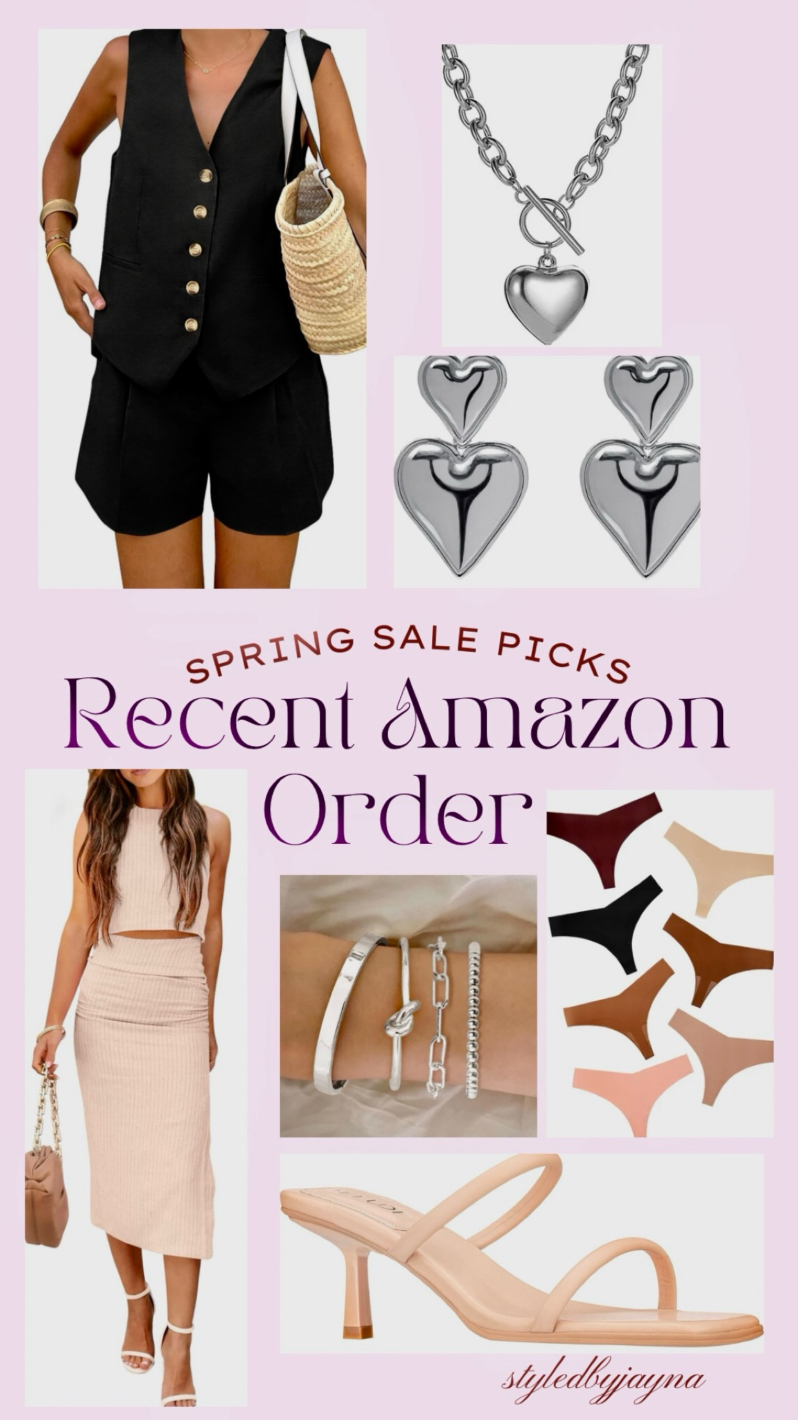 Recent Amazon Order
✨
Amazon Spring Sale Picks
✨
Spring Fashion, Spring Style
✨
Spring Outfit Inspo, Style Inspiration 

#LTKsalealert #LTKfindsunder50 #LTKstyletip