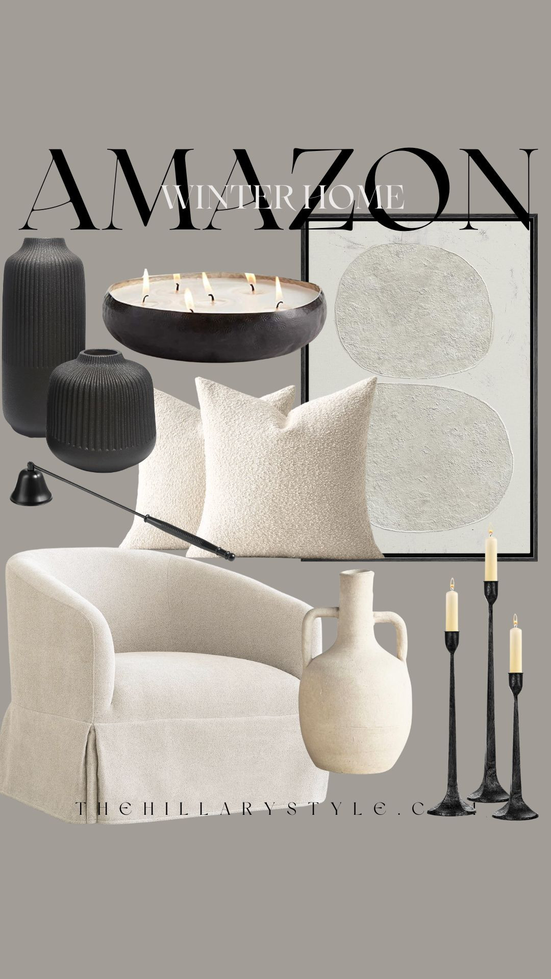 Amazon Winter Home Finds Amazon home, home decor, home finds, Amazon home finds, Winter home, Winter home decor, holiday home, Amazon furniture, Amazon chair, Amazon home accents 

 #LTKSeasonal #LTKHome #LTKStyleTip