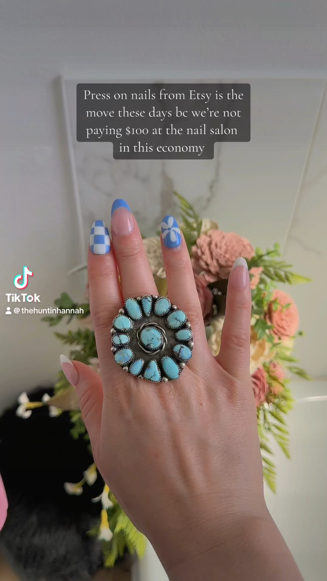 Press on nails from Etsy for the win 