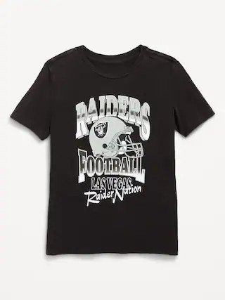 Las Vegas Raiders Gender-Neutral Graphic T-Shirt for Kids | Old Navy (US)