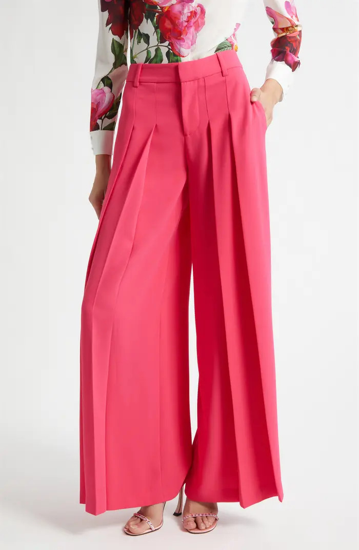 Blaire Pleated High Waist Wide Leg Pants | Nordstrom