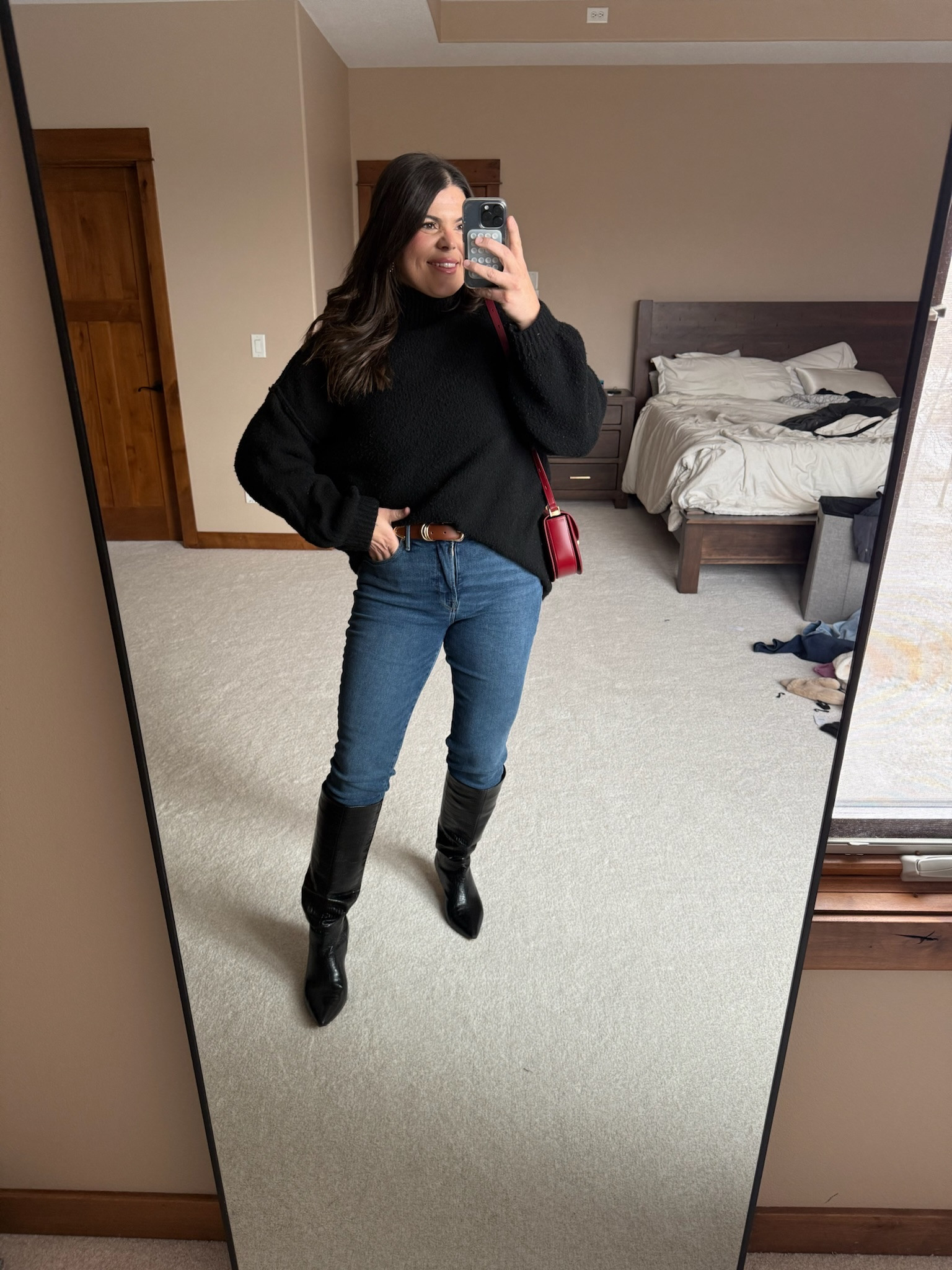 Cozy up this season with the perfect winter outfit idea. A timeless sweater paired with versatile bottoms and chic accessories creates a look that’s both warm and stylish. Ideal for casual days or holiday gatherings, this outfit is a must-have for your winter wardrobe.

Sweater weather. Winter style. Cozy outfit. Casual chic. Warm and stylish. Timeless winter fashion.

#LTKMidsize #LTKSeasonal #LTKStyleTip