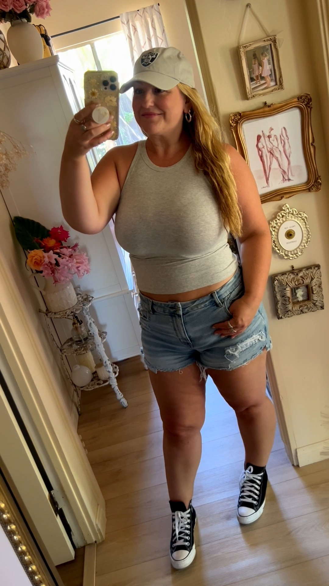 My favorite denim shorts are on sale from American Eagle! 
I wear size 14

#LTKSaleAlert #LTKOver40 #LTKgrwm