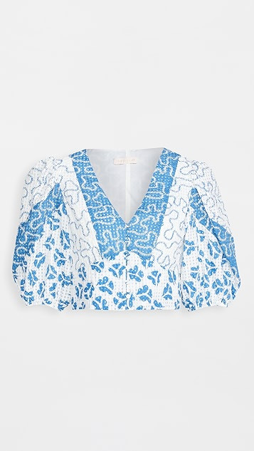 Long Sleeve Perla V Neck Top | Shopbop