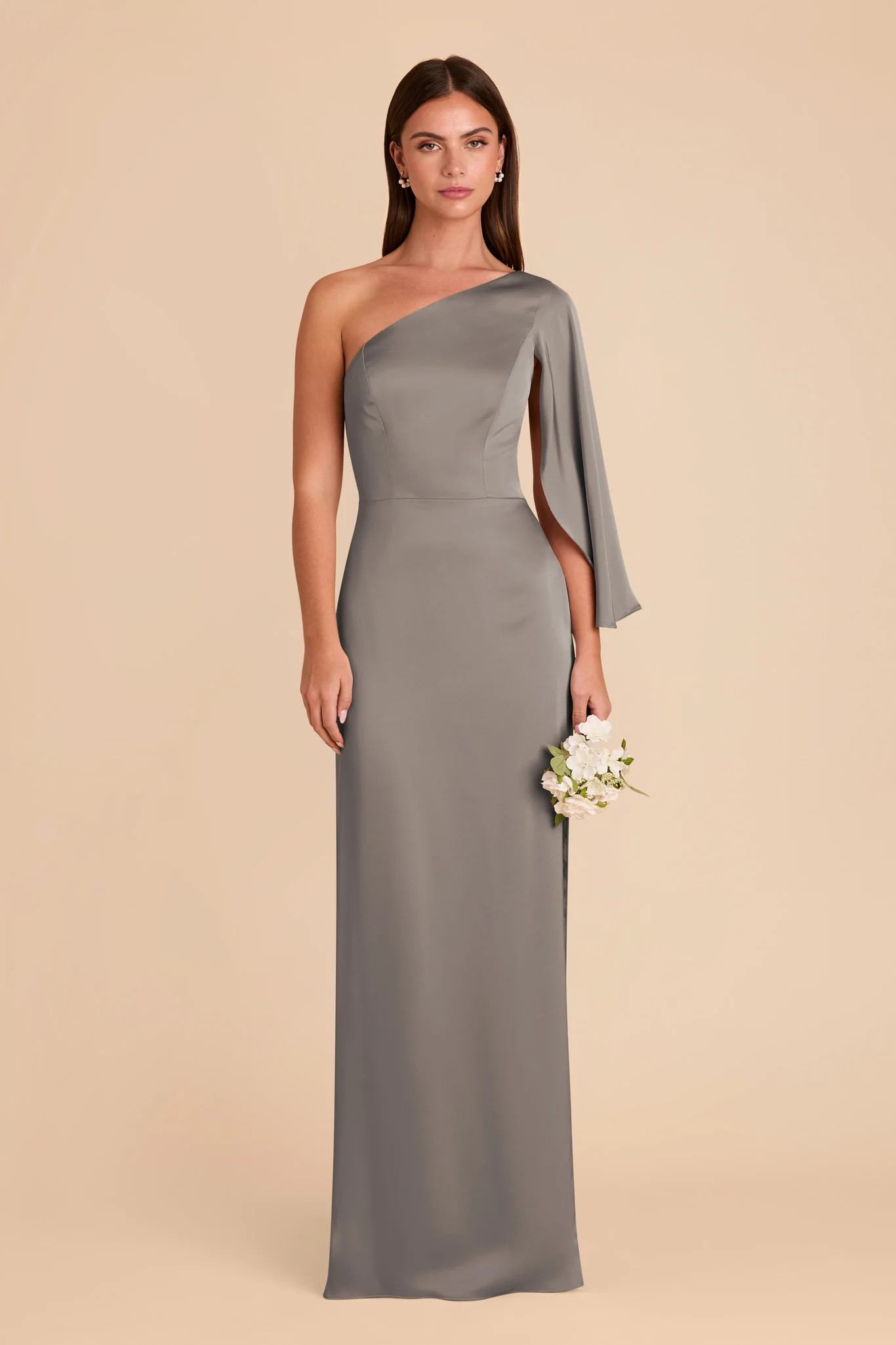 Christine Quartz One Sleeve Dress | Birdy Grey | Birdy Grey