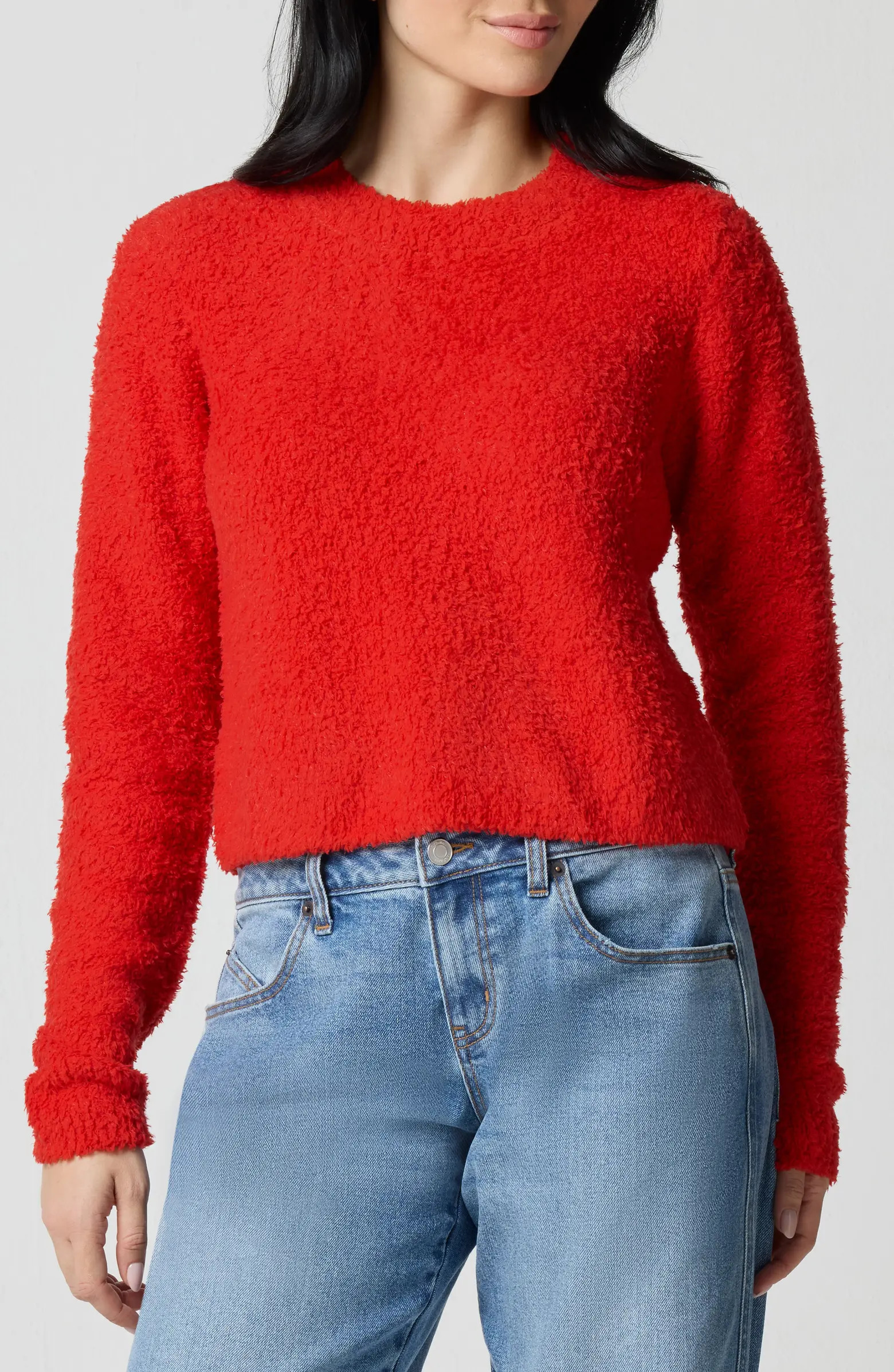 Crop Crewneck Sweater | Nordstrom