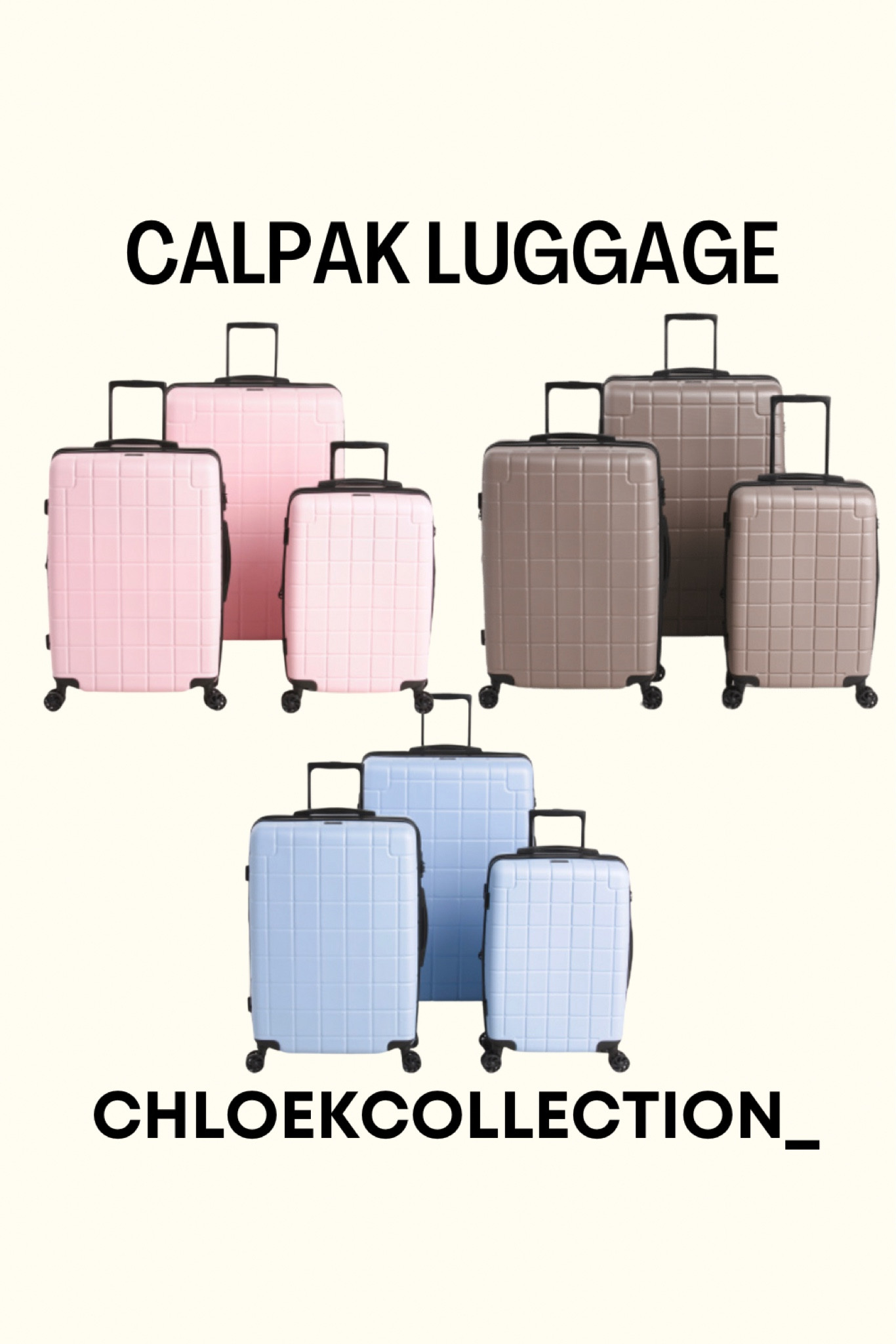 luggage on sale!!! 
just ordered the brown ones for myself! 

#LTKunder100 #LTKsalealert #LTKtravel