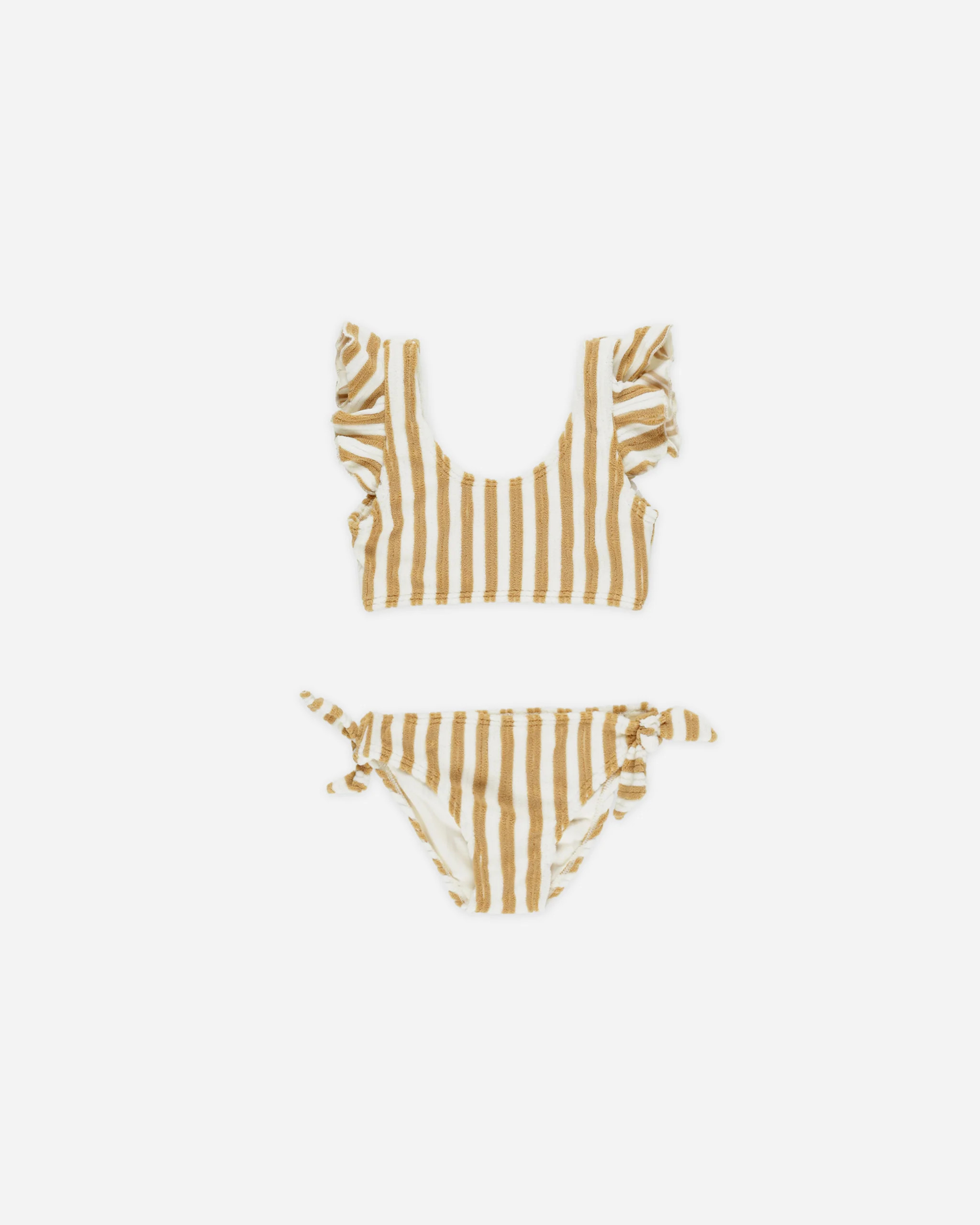 Ojai Bikini || Marigold Stripe | Rylee + Cru
