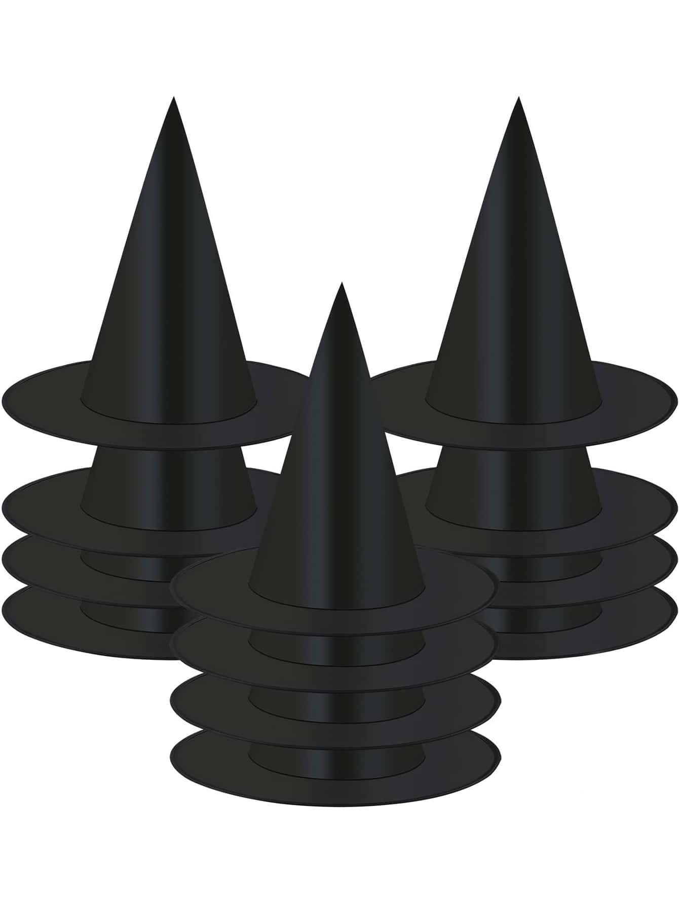 38*36cm Black Witch Hat Decor For Halloween Party | SHEIN