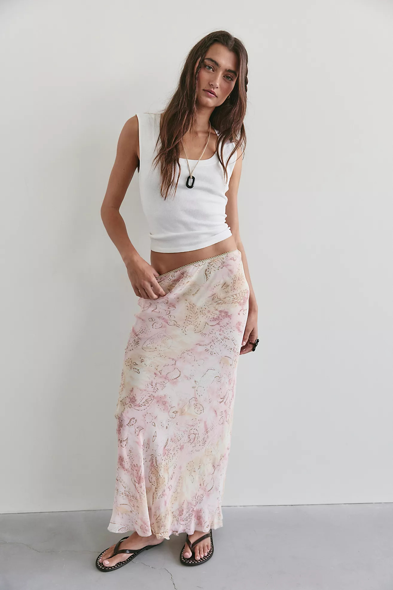 FP One Chloe Printed Maxi Skirt | Free People (Global - UK&FR Excluded)