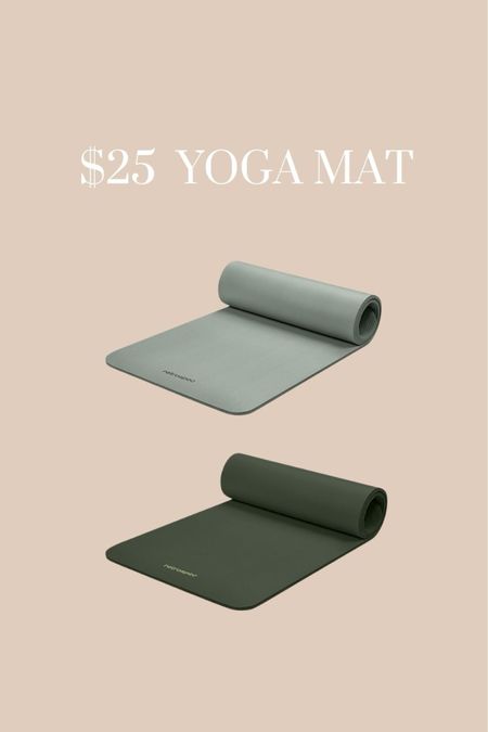 $25 yoga mats from Amazon. Cute color options. I just ordered one in pink. 

#LTKfitness #LTKhome #LTKfindsunder50