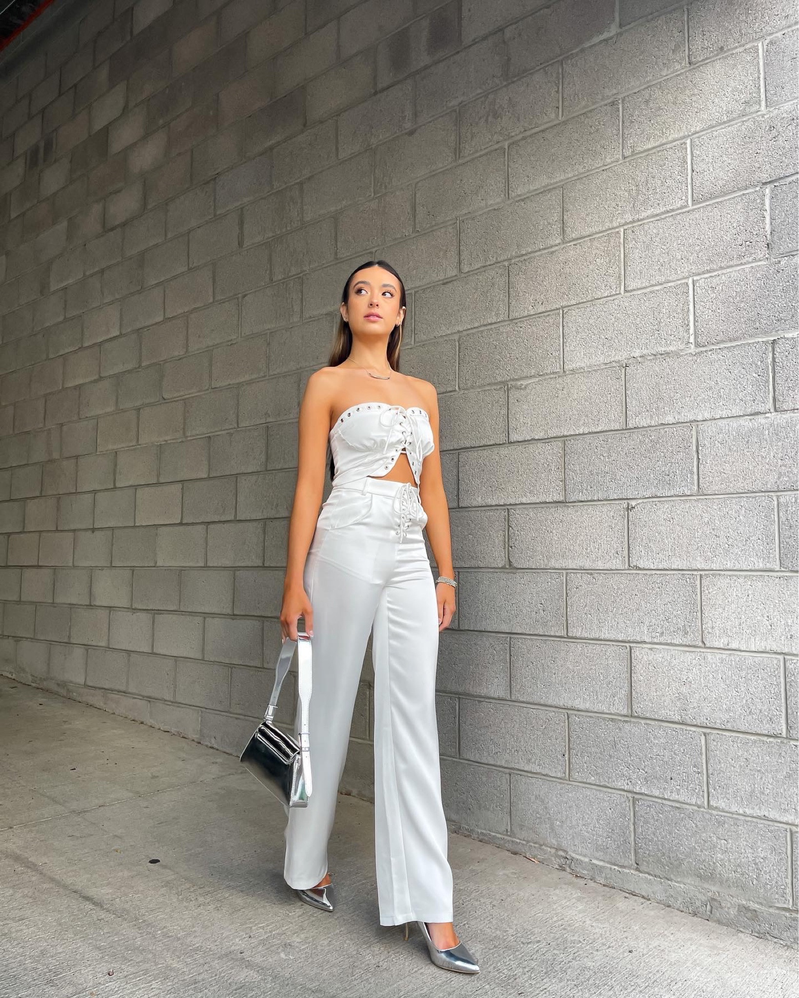 White two piece set 

#LTKwedding #LTKstyletip #LTKFind