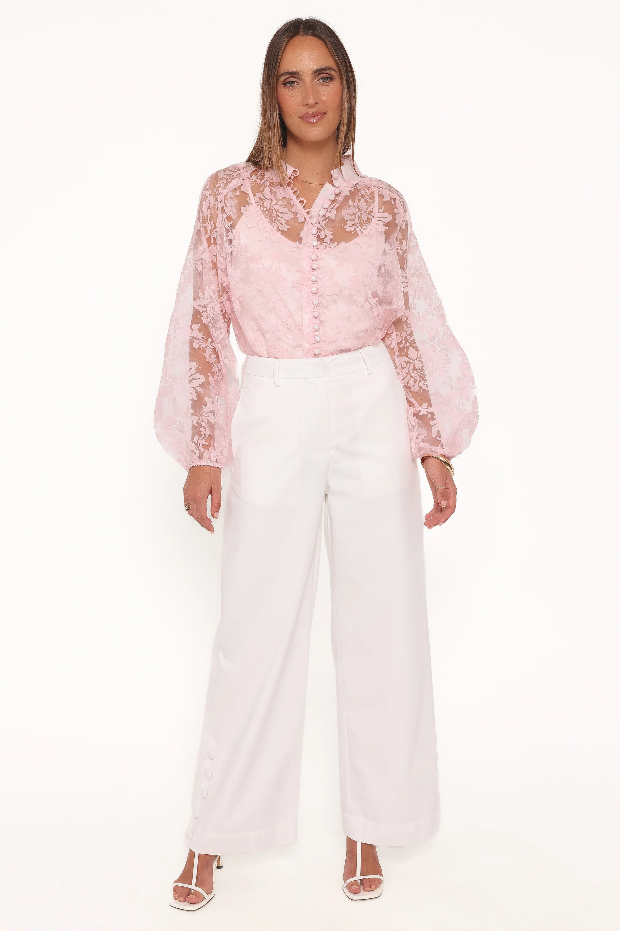 Marni Organza Top - Pink Floral | Petal & Pup (US)