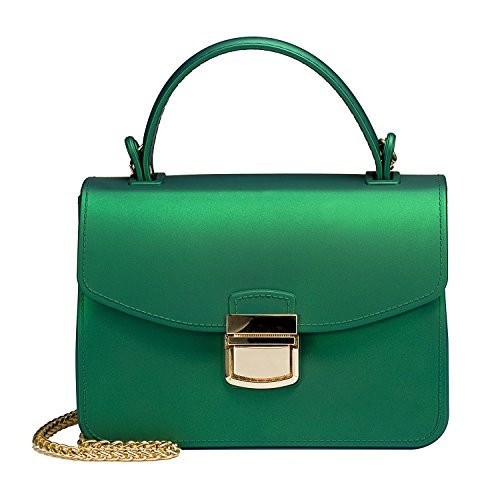 Green Clutch Purses for Women Jelly Small Crossbody Bags Formal Evening Bags Top Handle Purses for Women Mini Tote Bag | Amazon (US)