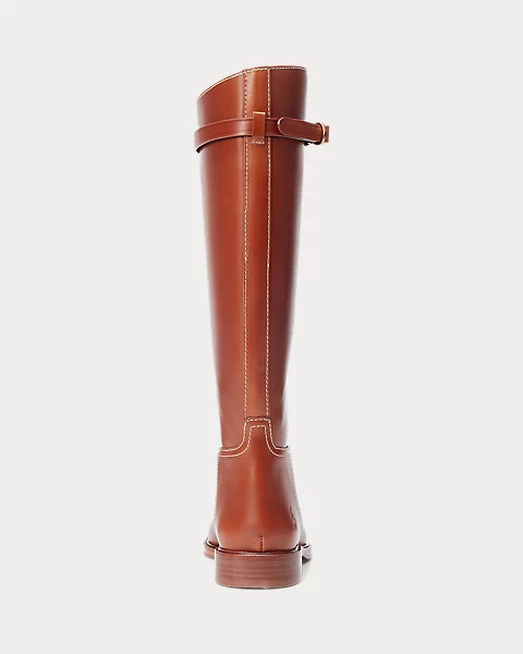 Leather Riding Boot | Ralph Lauren (UK)