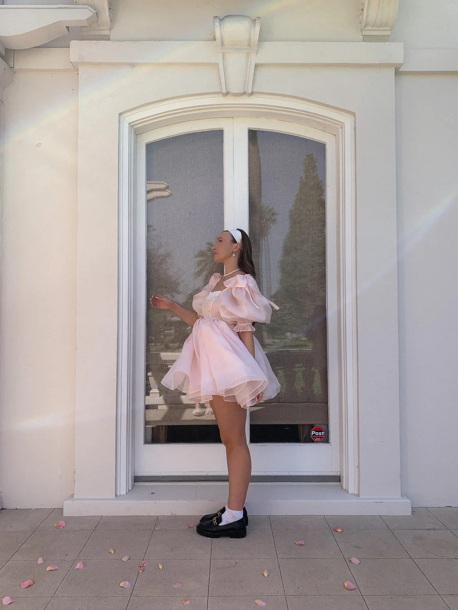 The Peach Fuzz Da Vinci Puff | Selkie Collection