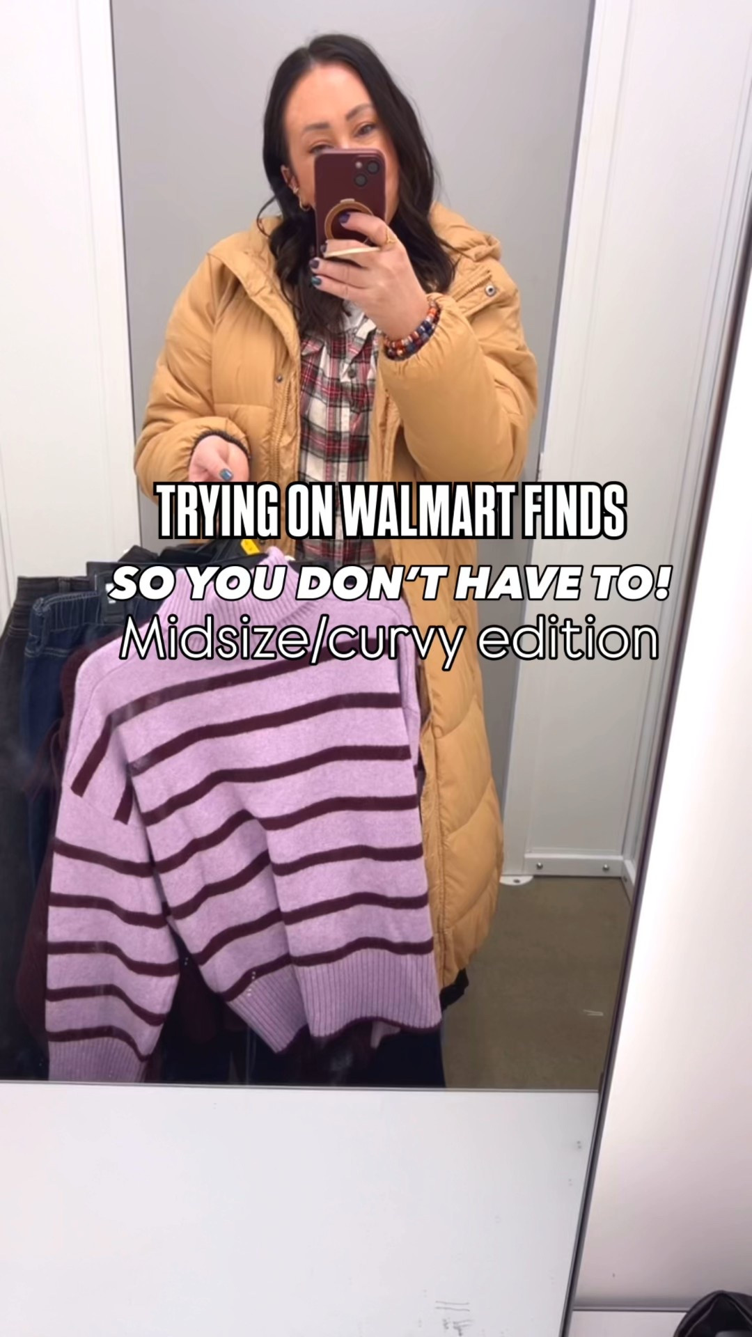 Let’s see if anything fits @walmart today! XL puffer jackets! Love! Size 16 relaxed fit boyfriend jeans. Look for the black wash in store. Large fringe sweater. XL wide leg baggy jeans. Would prefer the shorter length. Large chunky turtleneck sweater.  
Large flannel. XL ribbed top. Linked a similar coat on Amazon. @nikes run true to size.  

#LTKPlusSize #LTKFindsUnder50 #LTKOver40