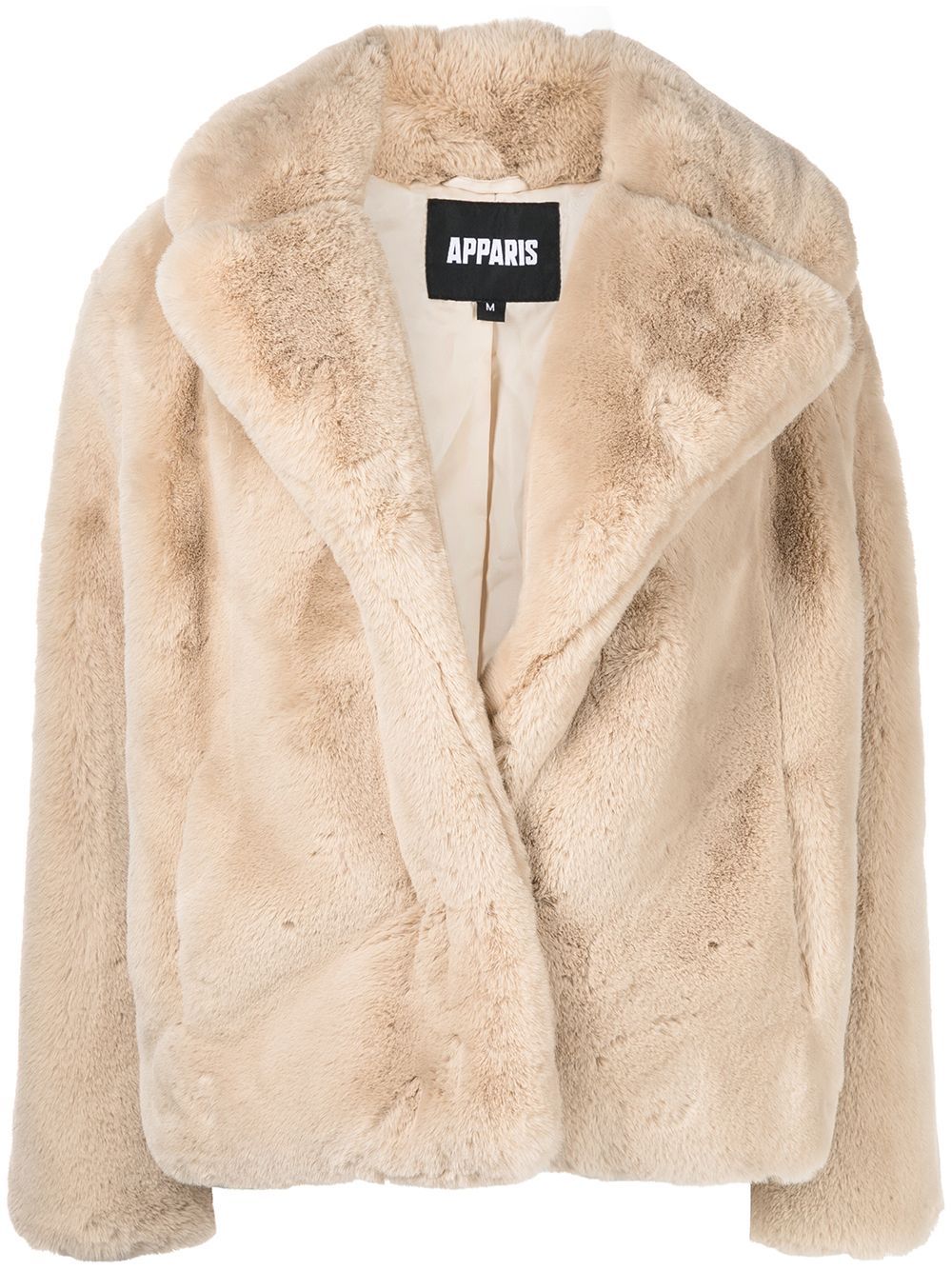 Milly oversize faux-fur coat | Farfetch Global