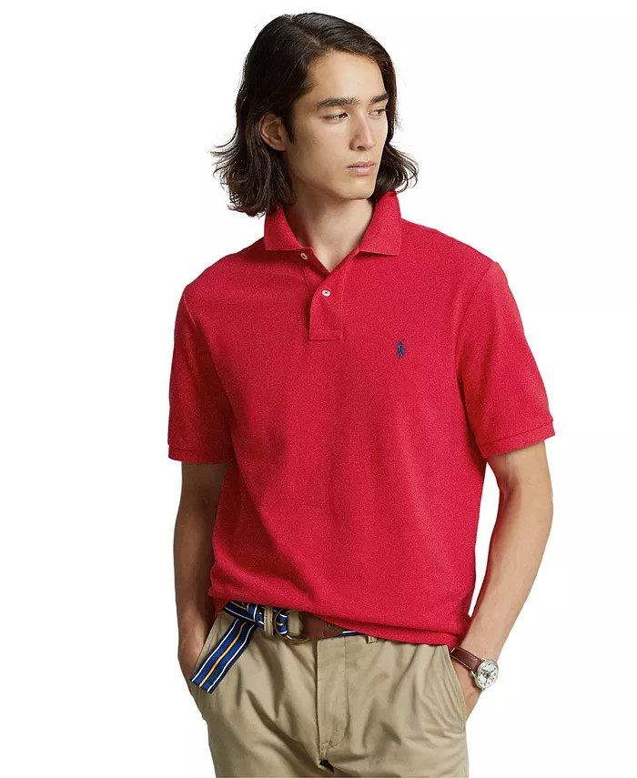 Men's Classic-Fit Mesh Polo | Macy's