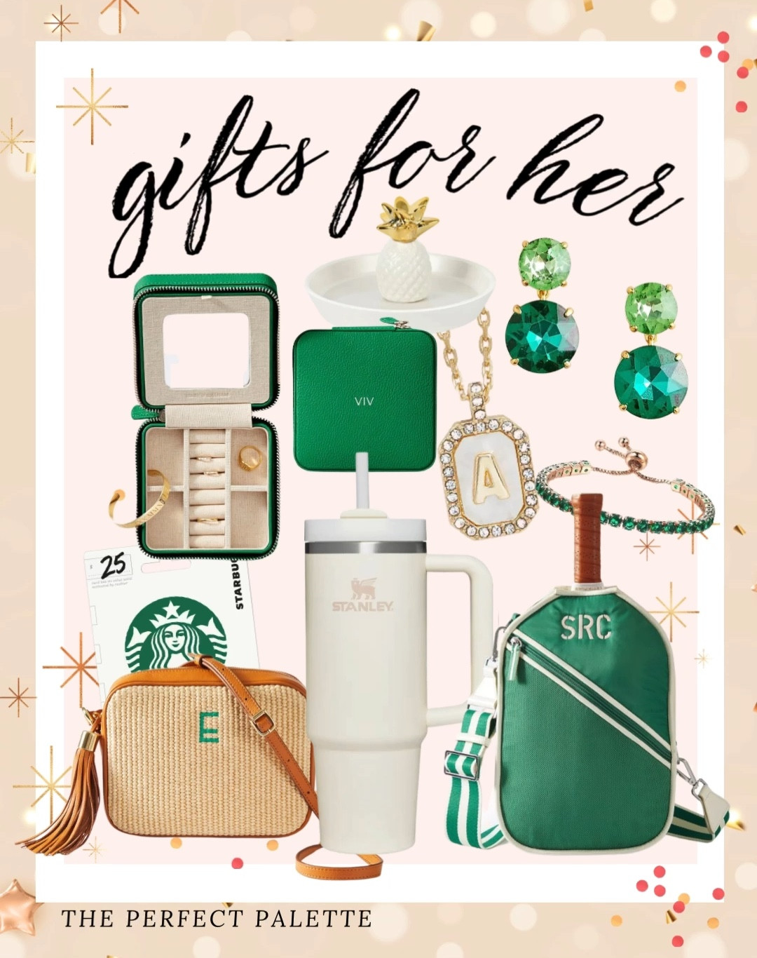 Gifts for her, bridesmaid gifts, David yurman bracelet, Mark and Graham,  scarf, monogram, monogrammed gifts, personalized, personalized gifts, lululemon, lululemon belt bag, stanley, Stanley cup, j.crew, Wine chiller, monogram necklace, pickleball paddle, 

#LTKParties #LTKFindsUnder100 #LTKU