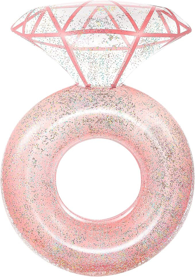 Pool Floats, Inflatable Pool Float, Large Floatie for Bachelorette Party, Swim Tube River Lake Be... | Amazon (US)