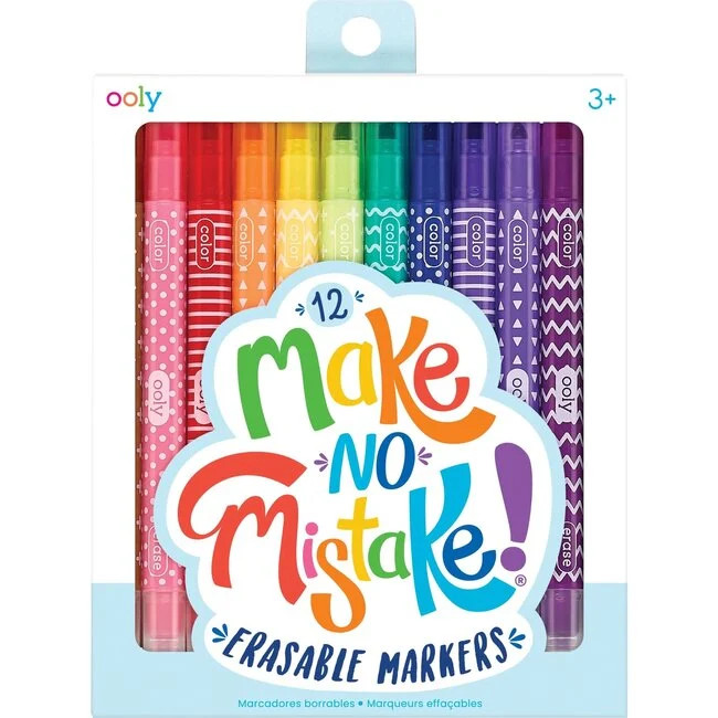 OOLY | Make No Mistake Erasable Markers | Maisonette | Maisonette