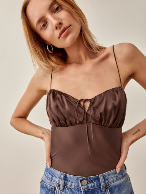 Lilibet Silk Top | Reformation (Global)