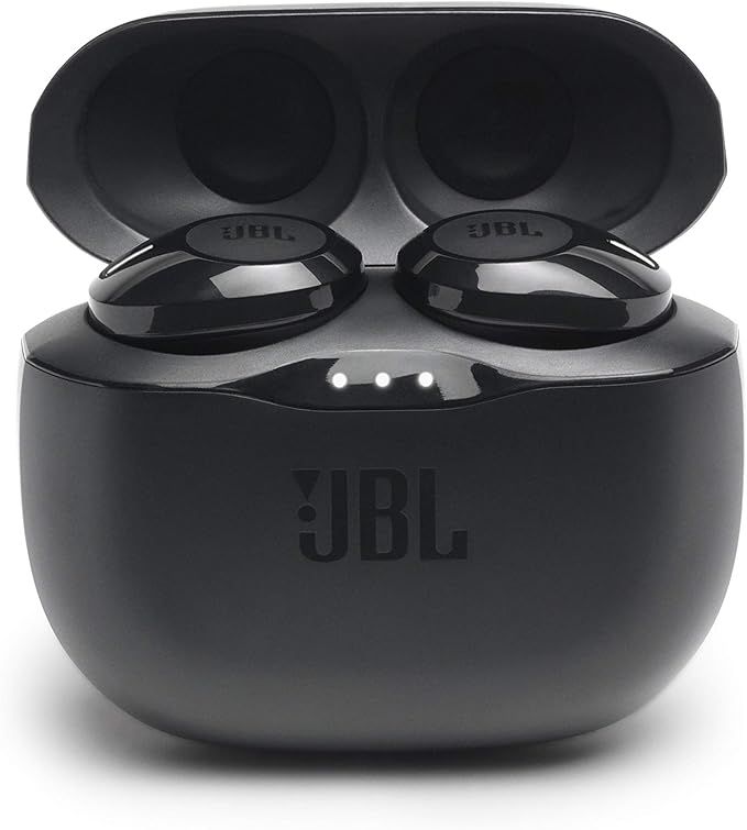 JBL Tune 125TWS Black Bluetooth Wireless In-Ear Headphones | Amazon (US)