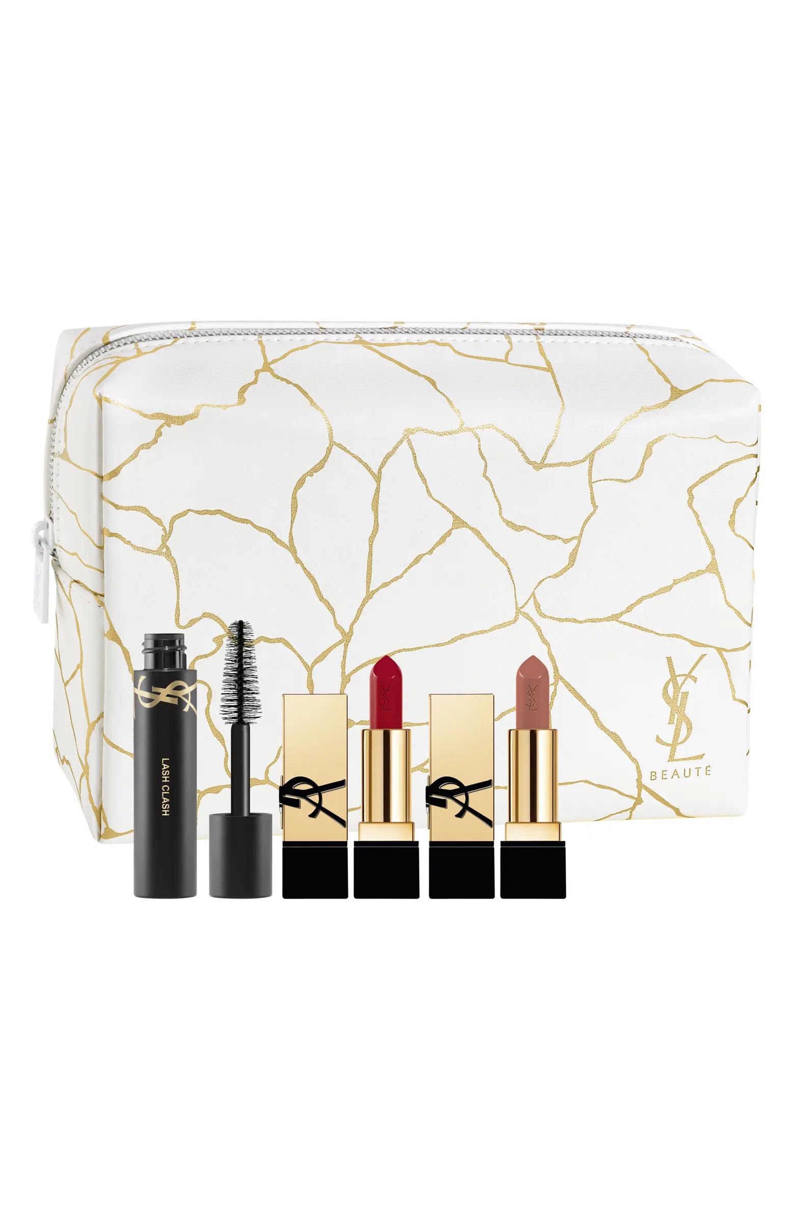 Yves Saint Laurent Mini Lash Clash & Rouge Pur Couture Satin Lipstick Set $50 Value | Nordstrom | Nordstrom