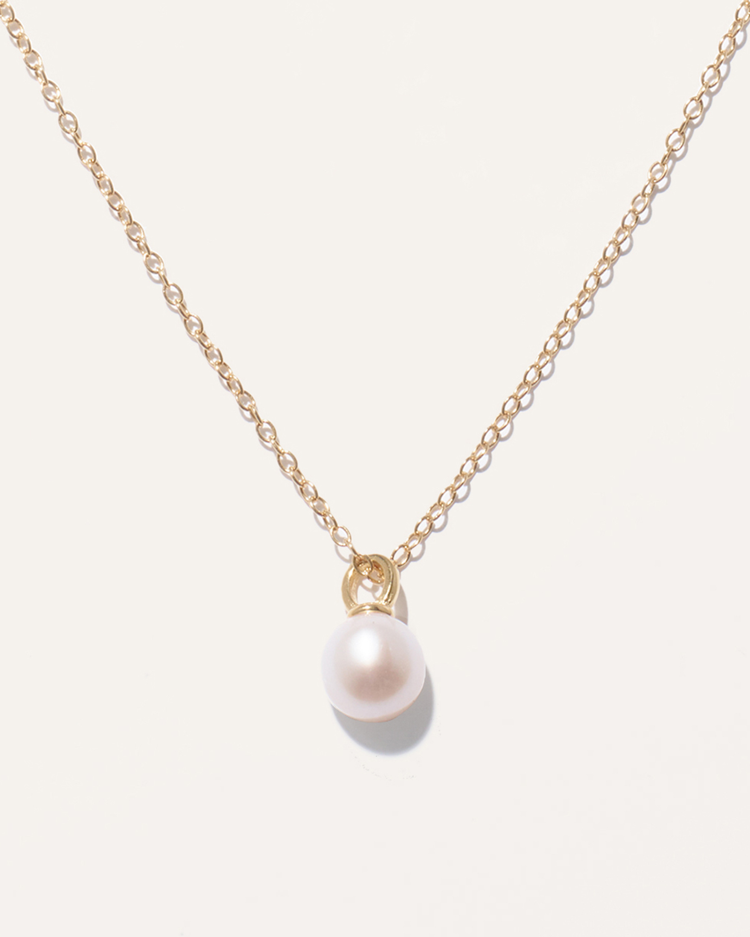 Freshwater Cultured Pearl Pendant Necklace | Quince