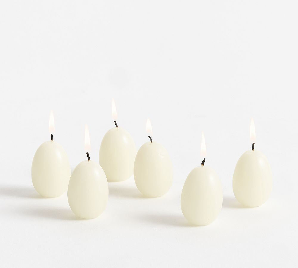 Egg Votive Candles - Set of 6 | Pottery Barn (US)