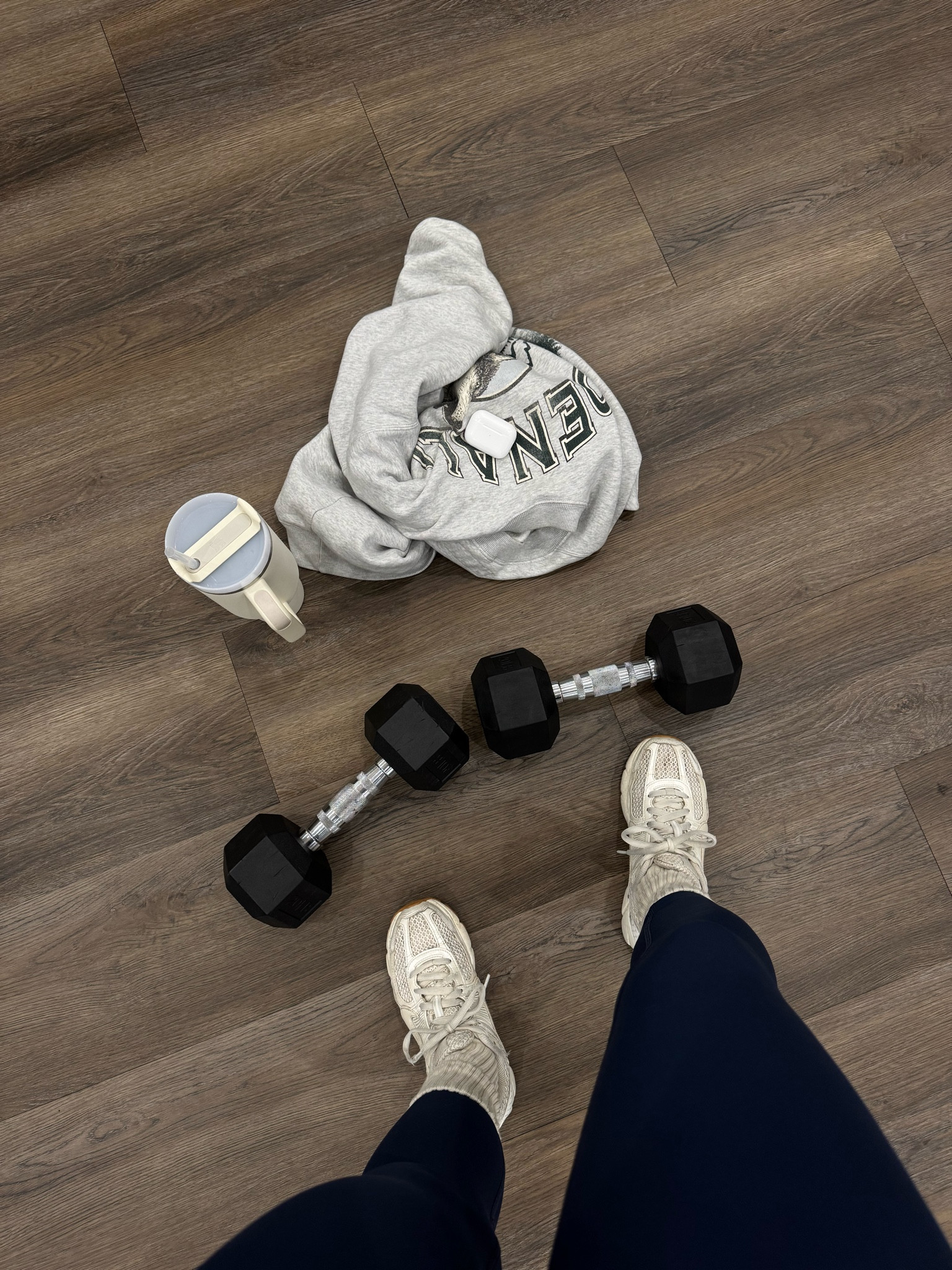 Not a big fitness girlie but obsessed with these leggings and shoes 