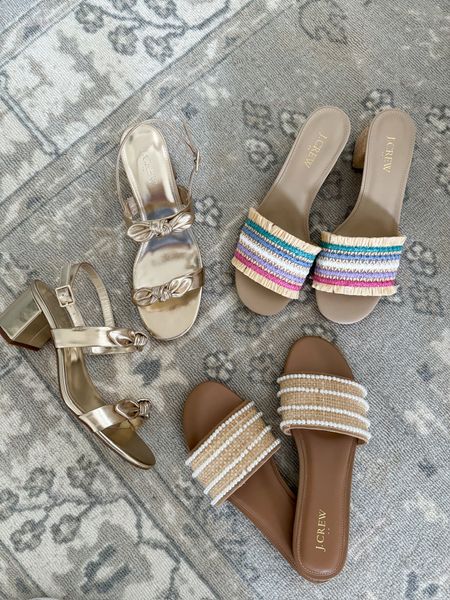 J.Crew Factory has the cutest spring shoes and they are super comfortable! Fit is tts! Spring sandals // heels // spring shoes // J.Crew finds 

#LTKstyletip #LTKSeasonal #LTKshoecrush
