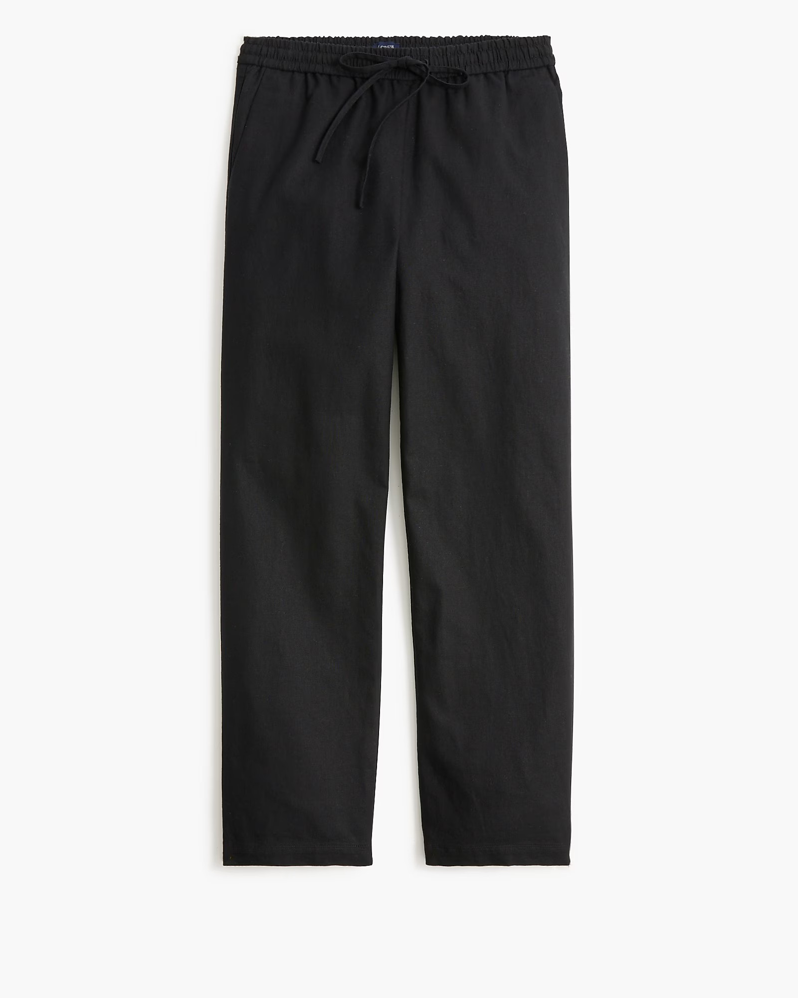 Linen-blend slim wide-leg drawstring pant | J.Crew Factory