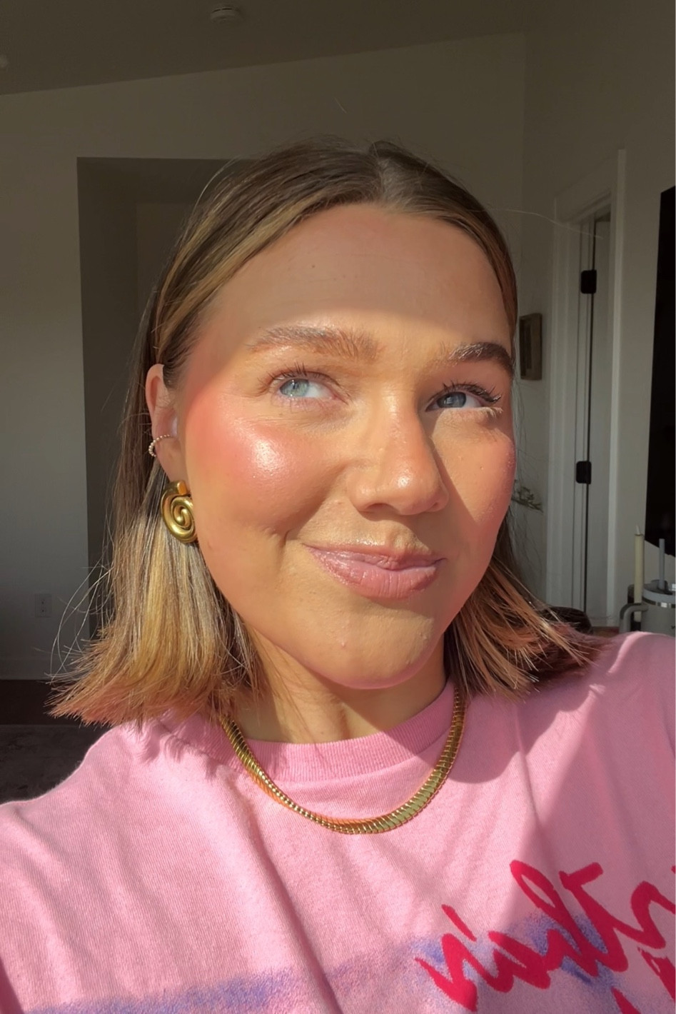 Necklace and earrings on repeat 🔁 love this glowy makeup look! 

#LTKxSephora #LTKbeauty