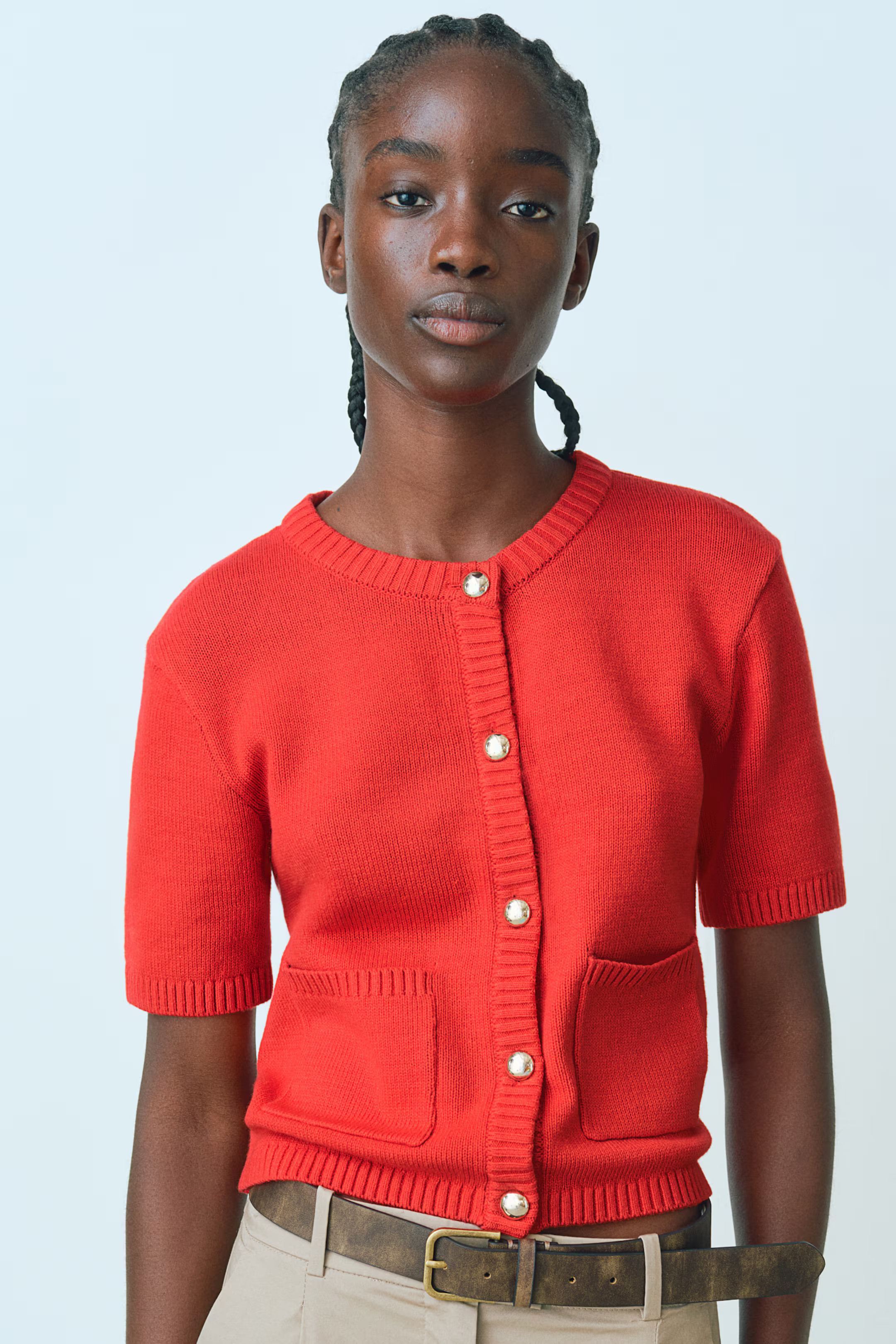 Short-Sleeved Cardigan | H&M (US + CA)