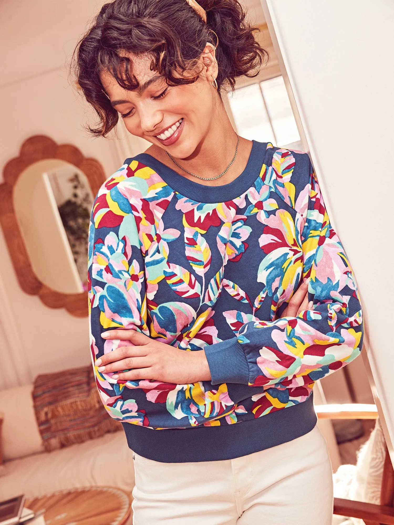 The Get Women’s Open-Back Sweatshirt | Walmart (US)