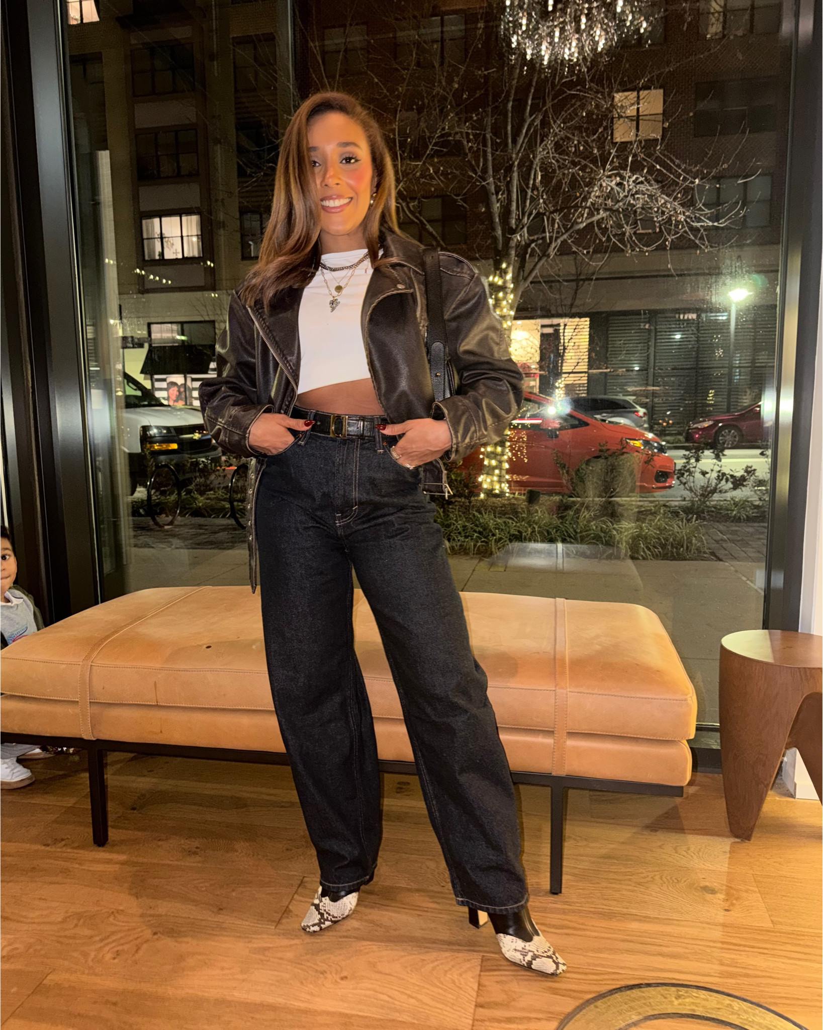 H&M barrel denim pants. Fall style that I love!

#LTKootd #LTKCyberWeek #LTKPetite