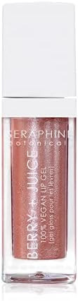 Seraphine Botanicals Berry + Juice - 100% Vegan Lip Gel Tinted Gloss 0.20 fl oz (Rose Currant) | Amazon (US)