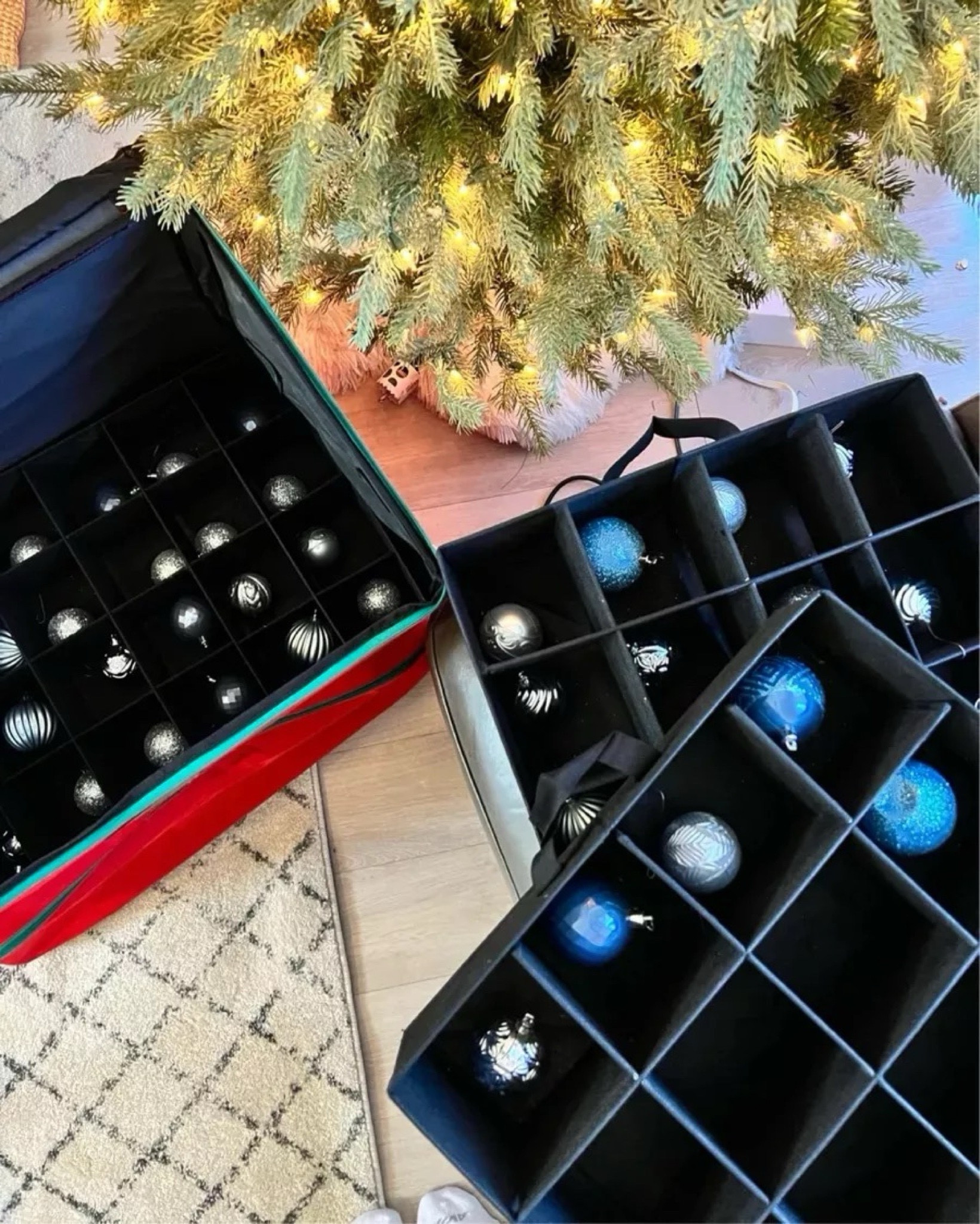 Christmas ornament storage boxes from Amazon and wayfair, Christmas decor organizationn#LTKhome #LTKHoliday



#LTKSeasonal #LTKHome