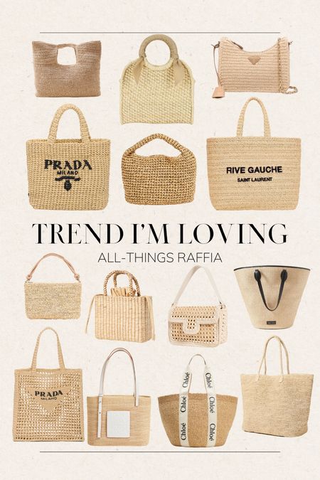 Trend I’m loving: raffia 

Spring trends, spring trend, raffia bags, raffia bag, raffia handbag, raffia handbags, raffia tote, raffia totes, raffia tote bag, spring bags

#LTKSeasonal #LTKstyletip #LTKitbag