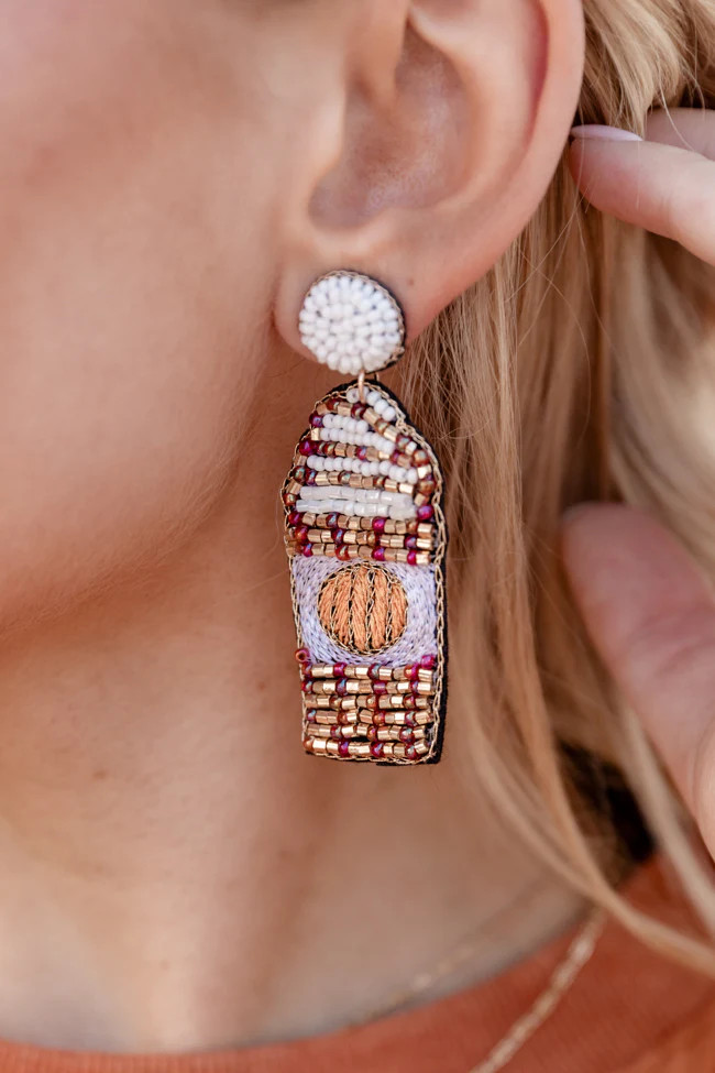 PSL Earrings | Pink Lily