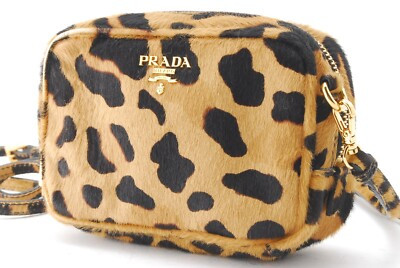 PRADA Leopard Harako Chain Shoulder bag Authentic  | eBay | eBay US