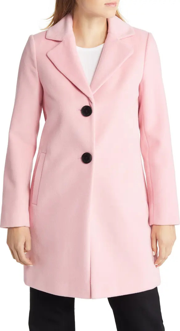 Sam Edelman Notch Collar Wool Blend Jacket | Nordstrom | Nordstrom