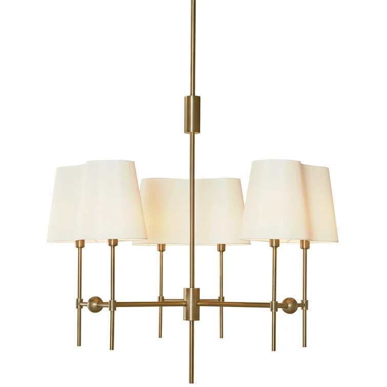 6 - Light Shaded Classic / Traditional Chandelier | Wayfair North America