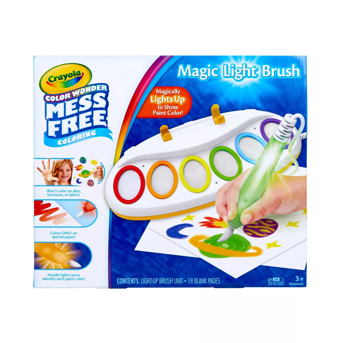 Crayola Color Wonder Magic Light Brush & Drawing Pad: Kids Painting Kit, Non-Toxic, Creative Art ... | Target