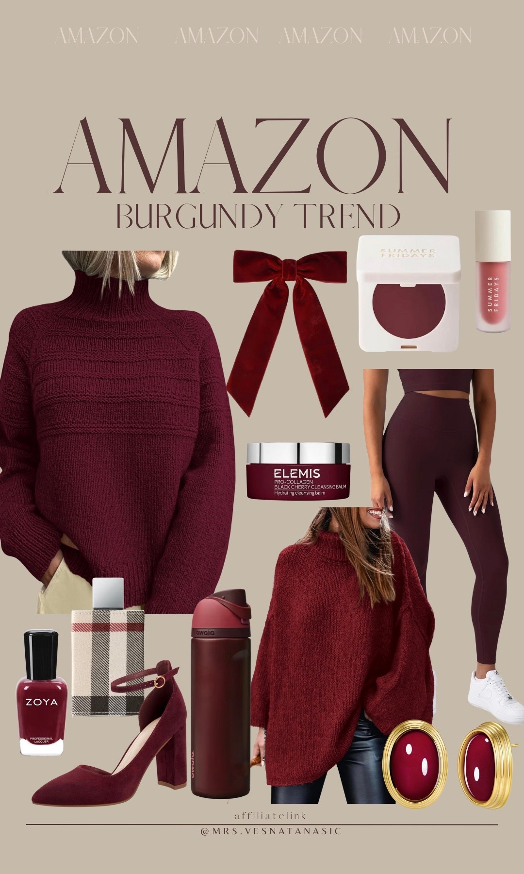 Amazon burgundy trending finds! I love burgundy! 

@amazon #founditonamazon #amazon #amazonfashion #christmasgifts #christmasgift #giftsforher #giftguide 

#LTKHoliday #LTKGiftGuide #LTKSeasonal