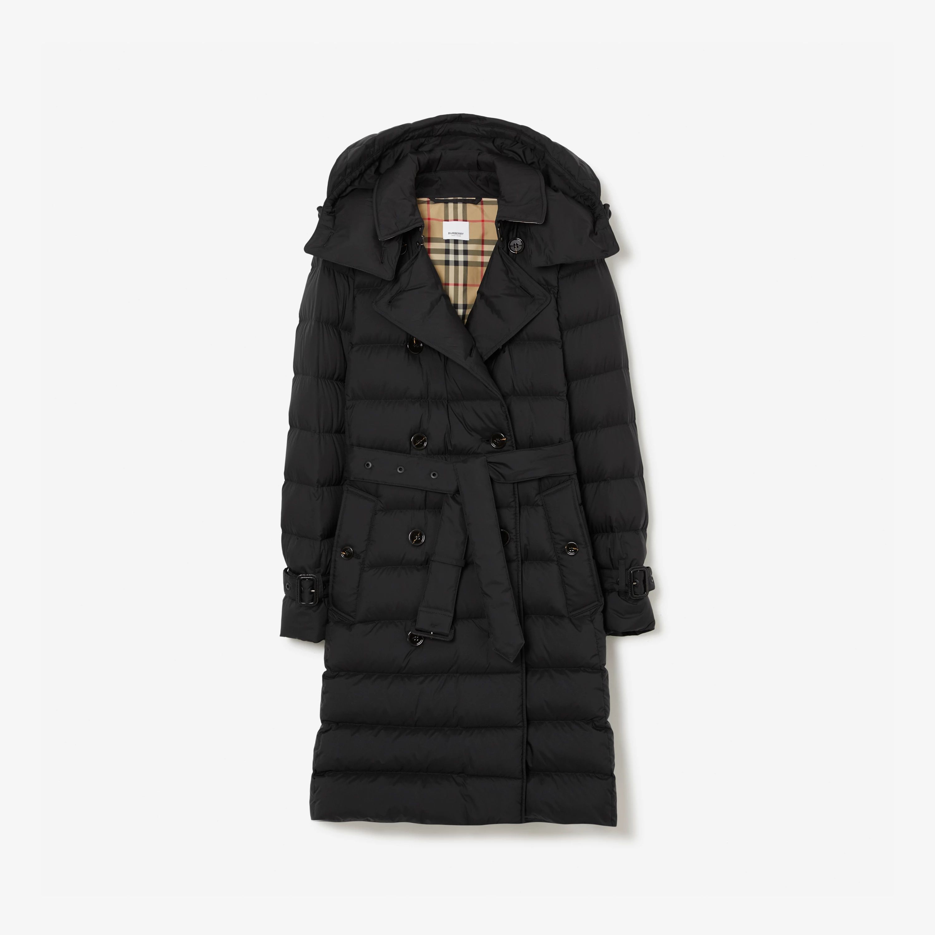 Nylon Puffer Coat in Black - Women | Burberry® Official | Burberry (US)